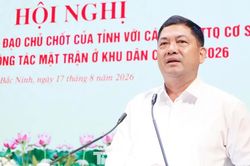 Bí thư Tỉnh ủy Bắc Ninh đối thoại cán bộ Mặt trận thôn, tổ dân phố sau sáp nhập