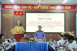 Đoàn công tác Thành ủy Đồng Nai làm việc với Đảng ủy xã Đak Lua
