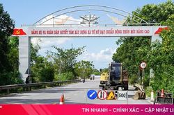 Khẩn trương sửa chữa quốc lộ 8 sau phản ánh của Báo và phát thanh, truyền hình Hà Tĩnh