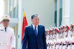 Tổng Bí thư, Chủ tịch nước Tô Lâm thăm Học viện Kỹ thuật và Công nghệ an ninh