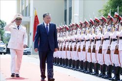 Tổng Bí thư, Chủ tịch nước Tô Lâm thăm, làm việc tại Học viện Kỹ thuật và Công nghệ an ninh (Bộ Công an)