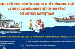 Kế hoạch khắc phục khuyến nghị của EC về chống khai thác IUU