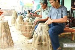 Nơm tre 'lên sóng', làng nghề truyền thống tìm lại sức hút