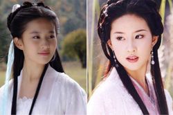 Lưu Diệc Phi và 2 phiên bản trái ngược trong phim Kim Dung