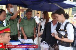 Thắt chặt an ninh phiên tòa xét xử vụ án ma túy liên quan đến 4 tiếp viên hàng không