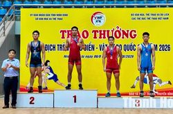 Vật Thanh Hóa khẳng định sức trẻ với 22 huy chương tại Giải Vô địch trẻ quốc gia