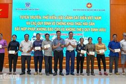 Hơn 200 cán bộ, ngư dân Hòn Đất được tuyên truyền chống IUU