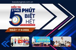 Điểm tin ‘5 phút biết hết’ sáng 17-8: Lãnh đạo thành phố làm việc với các địa phương về công tác khám sức khỏe toàn dân và chuẩn bị năm học mới