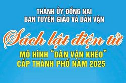 Đẩy mạnh tuyên truyền Sách lật điện tử về mô hình Dân vận khéo cấp thành phố