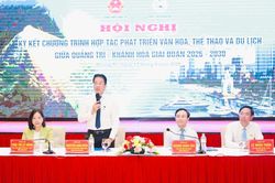 Quảng Trị - Khánh Hòa đẩy mạnh hợp tác văn hóa, thể thao và du lịch