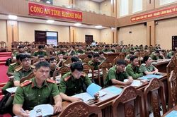 150 cán bộ, chiến sĩ công an được tập huấn phòng, chống tác hại của thuốc lá
