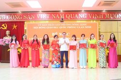 UBND phường Đông Kinh tổ chức bế mạc lớp bồi dưỡng kiến thức quốc phòng và an ninh đối tượng 4
