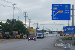 Để an toàn giao thông trên Quốc lộ 9