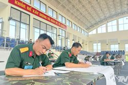 Quân khu 1 tổ chức Hội thi cán bộ tiểu đoàn trưởng, chính trị viên giỏi