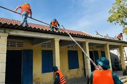 Cảnh báo gió mạnh trên đất liền
