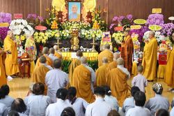 Chùa Ưu Đàm tưởng niệm Tiểu tường Ni trưởng Thích nữ Tịnh Giới - Chứng minh Phân ban Ni giới GHPGVN TP.HCM