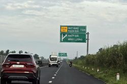 An Giang siết chặt kiểm soát xe máy đi vào cao tốc Lộ Tẻ - Rạch Sỏi