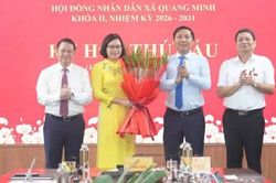 Xã Quang Minh kiện toàn chức danh Chủ tịch HĐND xã