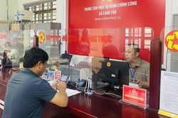 Xã Canh Tân 100% hồ sơ thủ tục hành chính được giải quyết đúng hạn