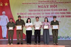 Xã Hòa An và Canh Tân tổ chức Ngày hội Toàn dân bảo vệ an ninh Tổ quốc