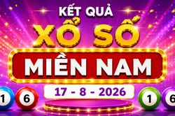 XSMN 17/8 - Kết quả xổ số miền Nam hôm nay 17/8/2026
