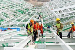 6.500 người 'vượt nắng, thắng mưa' tại nhà ga Phượng hoàng lửa sân bay Phú Quốc
