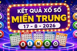 XSMT 17/8 - Kết quả XSMT hôm nay thứ Hai ngày 17/8/2026
