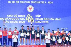Bóng bàn Hà Nội giành 1 Huy chương vàng ở Đại hội Thể thao toàn quốc - 2026