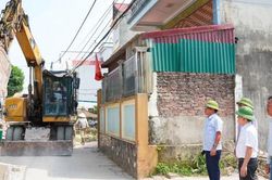 Thượng Phúc tích cực gỡ điểm nghẽn GPMB đường Ba Lăng - Dũng Tiến