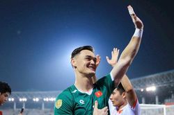 Thủ môn Lê Giang Patrik khẳng định bản lĩnh, vững bước cùng tuyển Việt Nam