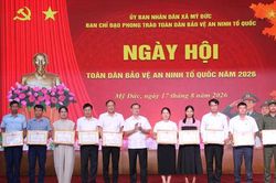 Xã Mỹ Đức phát huy sức mạnh toàn dân giữ vững an ninh, trật tự từ cơ sở