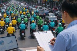 Hà Nội yêu cầu thống kê số liệu xe công nghệ đang hoạt động