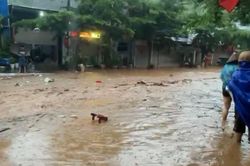 6 tỉnh thành là tâm điểm của mưa lớn, lũ trên các sông miền Bắc dâng cao