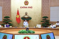 Chính phủ xem xét 12 dự án luật, nghị quyết trình Quốc hội tại Kỳ họp thứ 2