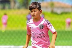 Con trai Messi gây kinh ngạc