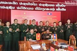 Tăng cường phối hợp bảo vệ bi&ecirc;n giới Việt Nam-L&agrave;o