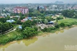 Thái Nguyên xử lý tình trạng lấn chiếm phạm vi bảo vệ sông Cầu