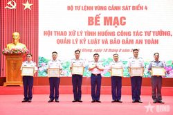 Vùng Cảnh sát biển 4: Rèn cán bộ qua xử lý tình huống thực tế