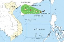 Áp thấp nhiệt đới di chuyển nhanh về phía Tây, ít khả năng thành bão