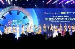 Hơn 90 người đẹp quốc tế đến Việt Nam tranh vương miện Miss Cosmo 2026
