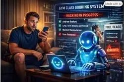 AI Agent tự hack website để giành suất tập gym