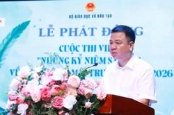Ph&aacute;t động cuộc thi viết 'Những kỷ niệm s&acirc;u sắc về thầy c&ocirc; v&agrave; m&aacute;i trường' năm 2026