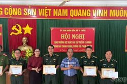 Khen thưởng đột xuất lực lượng phá vụ mua bán ma túy ở xã biên giới Gia Lai