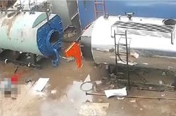 Nổ bình hơi lúc sửa chữa, nam thanh niên tử vong