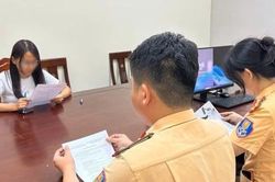 Xử phạt c&ocirc; g&aacute;i tung tin thất thiệt 'bao đậu s&aacute;t hạch l&aacute;i xe'