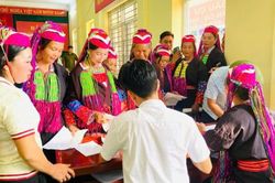 Quảng Ninh: Hơn 98% đại diện hộ gia đ&igrave;nh tham gia bầu trưởng th&ocirc;n, bản, khu phố