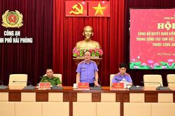 VKSND tối cao kiểm tra, hướng dẫn việc chấp hành pháp luật trong công tác tạm giữ, tạm giam tại Hải Phòng