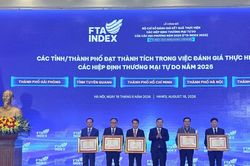 FTA Index 2025: Địa phương n&agrave;o dẫn đầu cả nước về thực thi FTA?