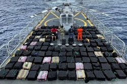 Mexico thu giữ hơn 3,5 tấn cocaine trên vùng biển Thái Bình Dương