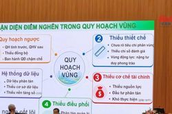 Gỡ điểm nghẽn về quy hoạch vùng tạo liên kết dẫn dắt phát triển